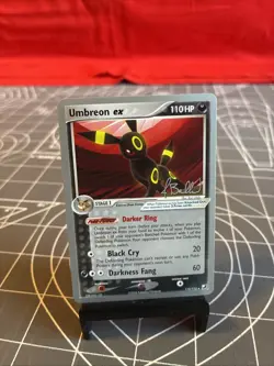 Vintage 2006 Pokemon World Championships Umbreon Ex 112/115 Card - Image 1