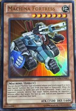 Machina Fortress SDMM-EN001 ULTRA RARE YuGiOh TCG Card - Image 1