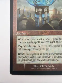 Aetherflux Reservoir The Brothers' War: Retro Frame Artifacts Foil - Image 5