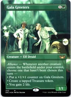 Gala Greeters (English) - FOIL - Unique and Miscellaneous Promos - 450 NM - Image 1