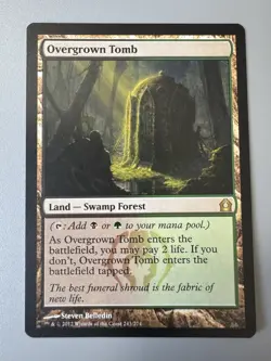 Overgrown Tomb - Return to Ravnica Regular Magic The Gathering MTG - NM - Image 1