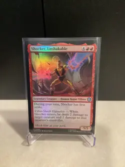 Shocker, Unshakable Marvel's Spider-Man Foil - Image 1