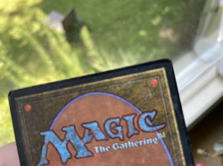 MTG Unlimited Edition, Badlands Dual Land! 1993 Vintage Magic. INKED edges. - Image 3