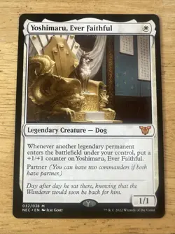 Yoshimaru, Ever Faithful Commander: Kamigawa: Neon Dynasty Regular - Image 1
