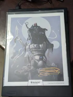 MTG Edge of Eternities Tezzeret MagicCon Vegas Exclusive 2025 Promo Art Print - Image 1