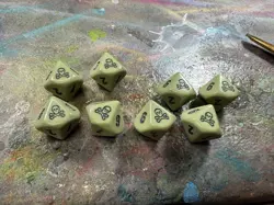 Magic The Gathering Poison Counter Promo D10 Die NEW MTG TCG CCG Dice X1 - Image 1