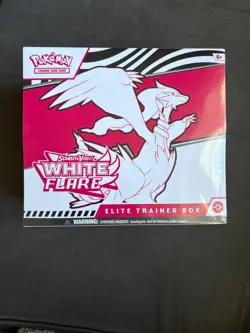 White Flare ETB Elite Trainer Box Brand New Sealed - Pokemon TCG - Image 1