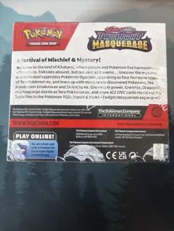 POKEMON TCG Twilight Masquerade Booster Box 36 Packs Factory Sealed - Image 2