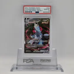 2021 Pokemon SWSH Evolving Skies Secret Rare #220 FA/Duraludon VMAX PSA 10 - Image 1