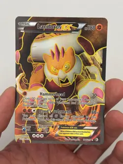 Landorus Ex 144/149 Full Art Boundaries Crossed Pokemon - NM/VLP - Image 3