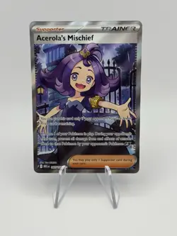 Pokemon Mega Evolution Acerola's Mischief English #165 (Read Description) - Image 1
