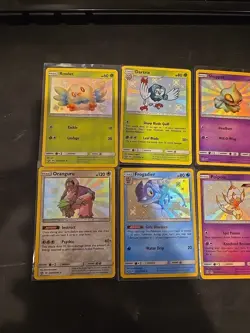 Pokemon Hidden Fates Baby Shiny Vault Lot of 6 NM - Rowlet, Frogadier, Poipole - Image 2