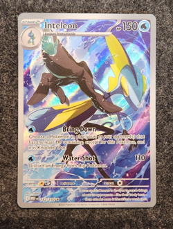 Inteleon 142/132 Illustration Rare IR Pokemon TCG Mega Evolutions NM-M - Image 1