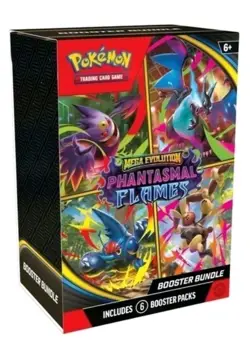 PRESALE Pokemon TCG: Phantasmal Flames Booster Bundle RELEASE - 14/11/25 - Image 1