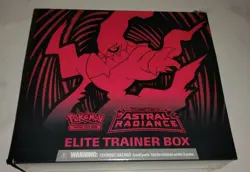 Pokemon TCG "Sword & Shield Astral Radiance Elite Trainer Box" | Darkrai Edition - Image 1