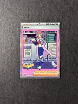 Pokemon Prismatic Evolutions Lacey #175/131 Special Illustration Rare - Image 2