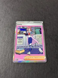Pokemon Prismatic Evolutions Lacey #175/131 Special Illustration Rare - Image 3