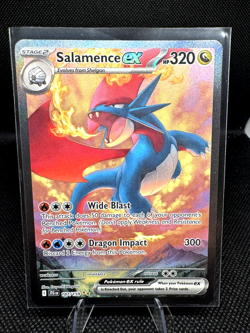 Pokemon - SALAMENCE EX 187/159 Journey Together Special Illustration Rare Holo - Image 1