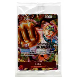 One Piece Card Game Koby Release Event Winner Card English NEW/SEALED - Image 1