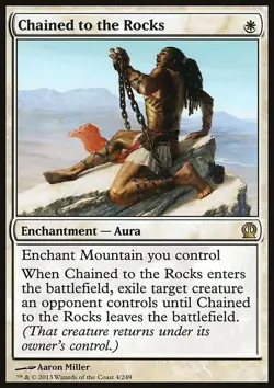 Chained to the Rocks - Theros | MTG Card - Image 3