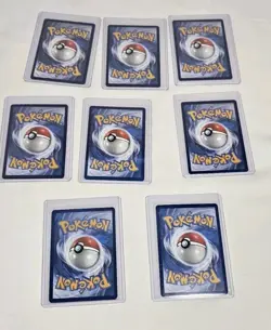 pokemon card lot Of 8 cards All Soft And Hard Sleeved - Image 3