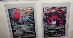 pokemon card lot Of 8 cards All Soft And Hard Sleeved - Image 4