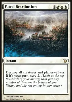 Fated Retribution - Born of the Gods | MTG Card - Image 3