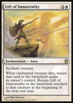 Gift of Immortality - Theros | MTG Card - Image 3