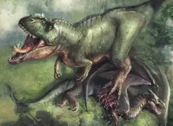 Gigantosaurus - Core Set 2019 | MTG Card - Image 2