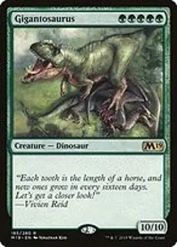Gigantosaurus - Core Set 2019 | MTG Card - Image 4