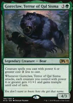 Goreclaw, Terror of Qal Sisma - Core Set 2019 | MTG Card - Image 3