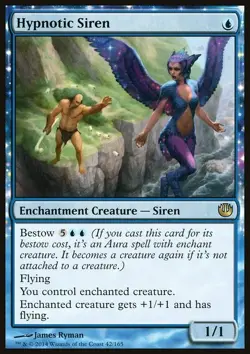 Hypnotic Siren - Journey into Nyx | MTG Card - Image 3