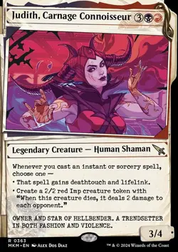 Judith, Carnage Connoisseur - Murders at Karlov Manor | MTG Card - Image 3