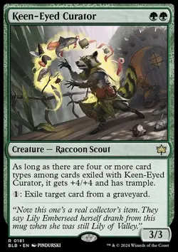 Keen-Eyed Curator - Bloomburrow | MTG Card - Image 3