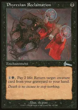 Phyrexian Reclamation - Urza's Legacy | MTG Card - Image 3