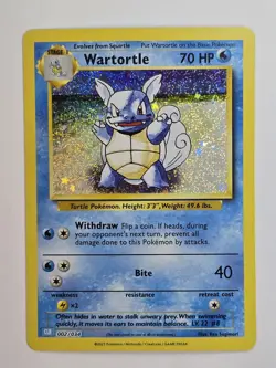 Pokemon Wartortle Trading Card Game Classic Holo 002/034 CLB NM Condition - Image 1