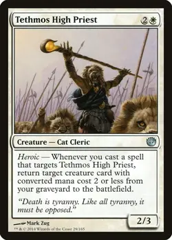 Tethmos High Priest - Journey into Nyx | MTG Card - Image 1