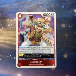 OP05-017 Lindbergh :: Rare One Piece TCG Card :: OP05: Awakening Of The New Era - Image 2