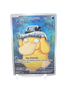 Custom Van Gogh Art HOLO PSYDUCK Card READ DESCRIPTION BELOW - Image 1