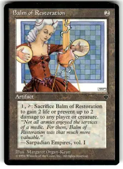 Balm of Restoration Fallen Empires Regular MTG LP - Image 1