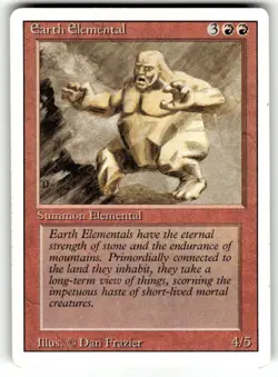 Earth Elemental Revised Edition Regular MTG - Image 1
