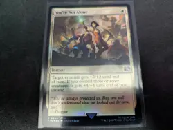 MTG Magic the Gathering FOIL You're Not Alone FIN! - Image 1