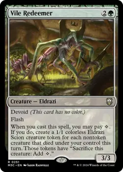 Vile Redeemer 251 MTG Commander M3C Rare NP - Image 1