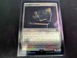 MTG Magic the Gathering FOIL Weapons Vendor FIN! - Image 1
