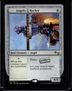 Magic the Gathering Angelic Rocket Unstable MTG - Image 1