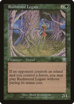 MTG Mercadian Masques --- RUSHWOOD LEGATE --- Uncommon! NM! Magic the Gathering! - Image 1