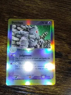 Pokemon Dusclops 4/100 EX Sandstorm Reverse Holo Rare NM-MINT+ - Image 3