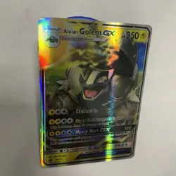 Alolan Golem GX 34/111 SM: Crimson Invasion Ultra Rare Holo Pokemon TCG NM 2017 - Image 4