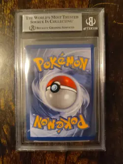 Pokemon 1999 Base Unlimited Ponyta #60 Beckett Graded 9 Mint - Image 2