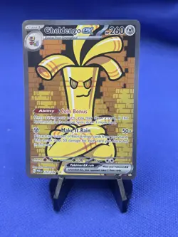 Pokemon Paradox Rift Gholdengo ex 252/182 Special Illustration Art Rare NM - Image 1